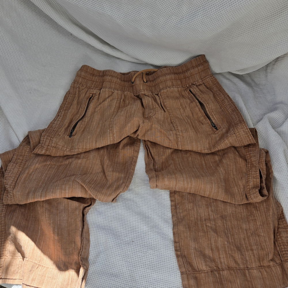 Athleta Cabo Linen Pants